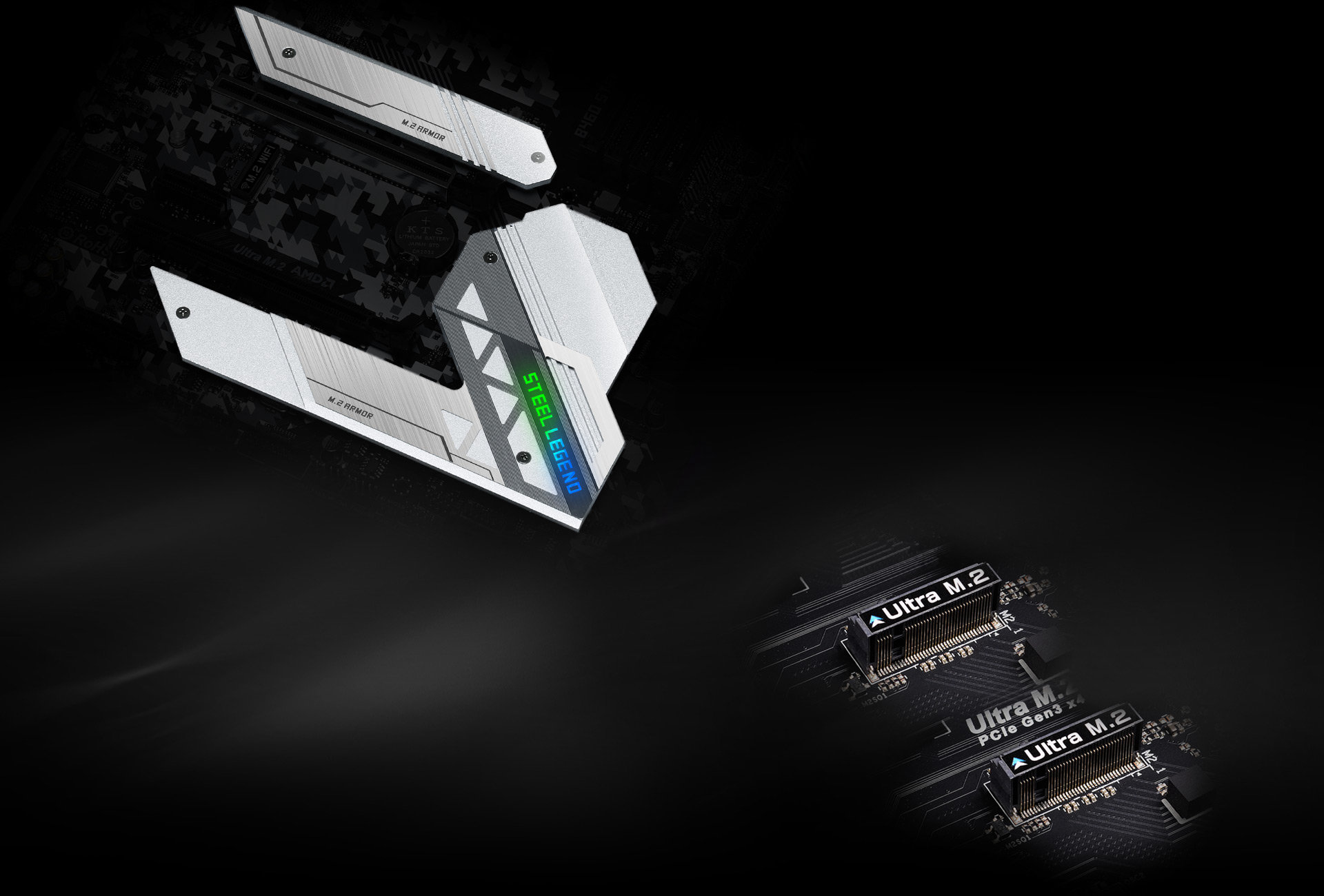 Full Coverage M.2 + Ultra M.2 x2 (No 22210)